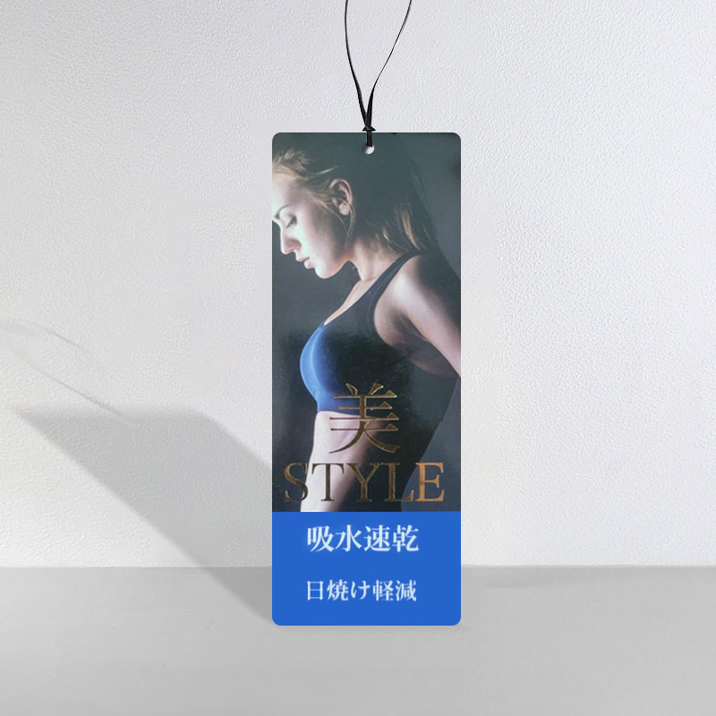 The advantages of Bronzing Process Clothing Tag