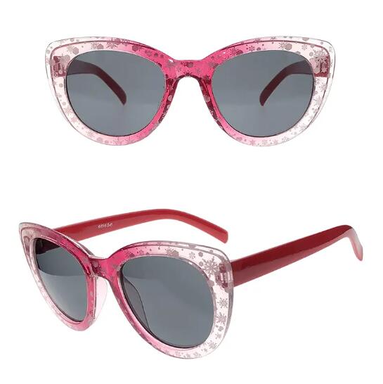 Safeguarding Sunshine: The Design Secrets Behind UV Protection in Cat Eye Ocean Lens Plastic Kids Sunglasses