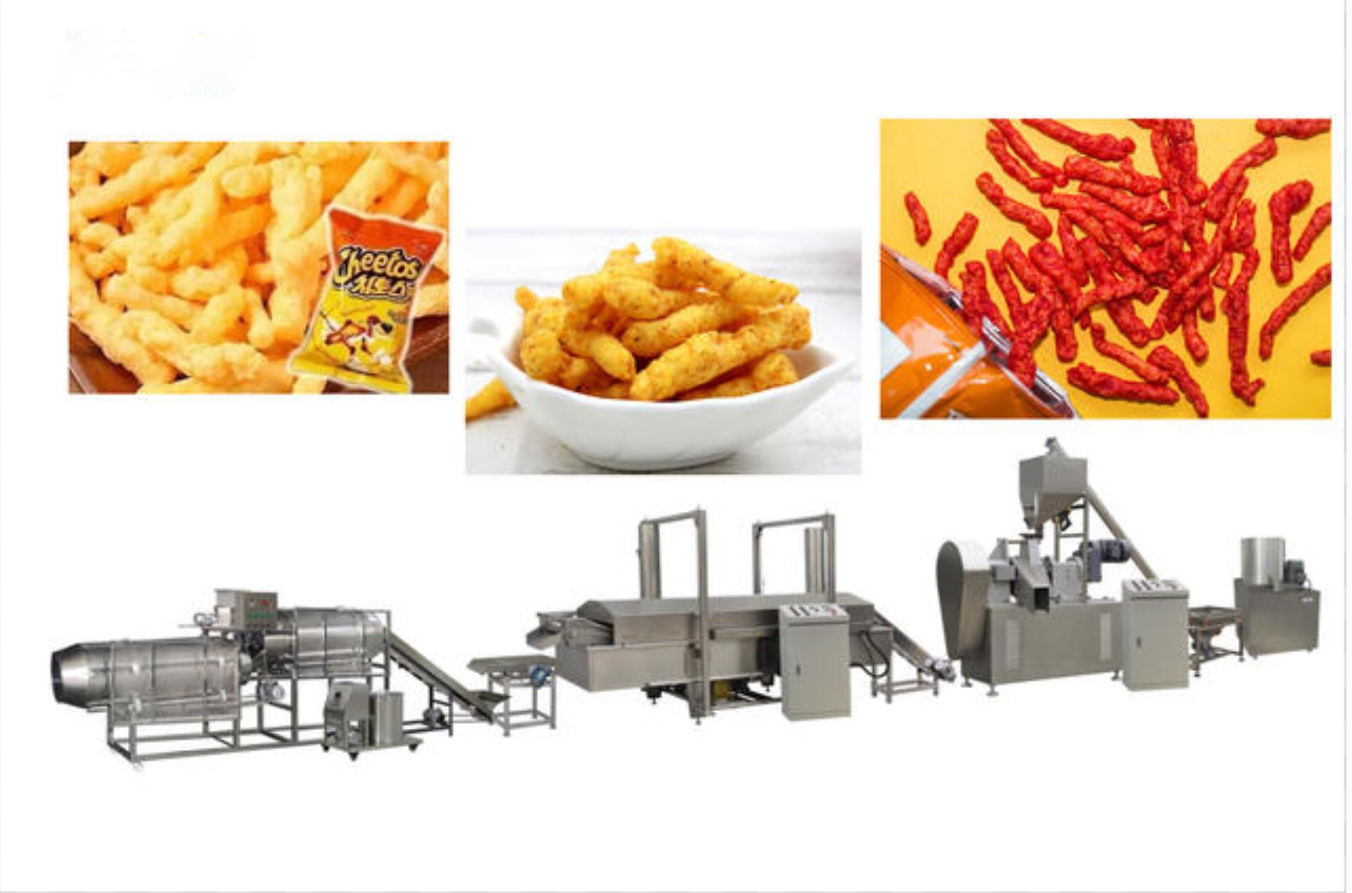 Corn Curls Cheetos Chips Extruder Machine Factory: A Behind-the-Scenes Look at Snack Production