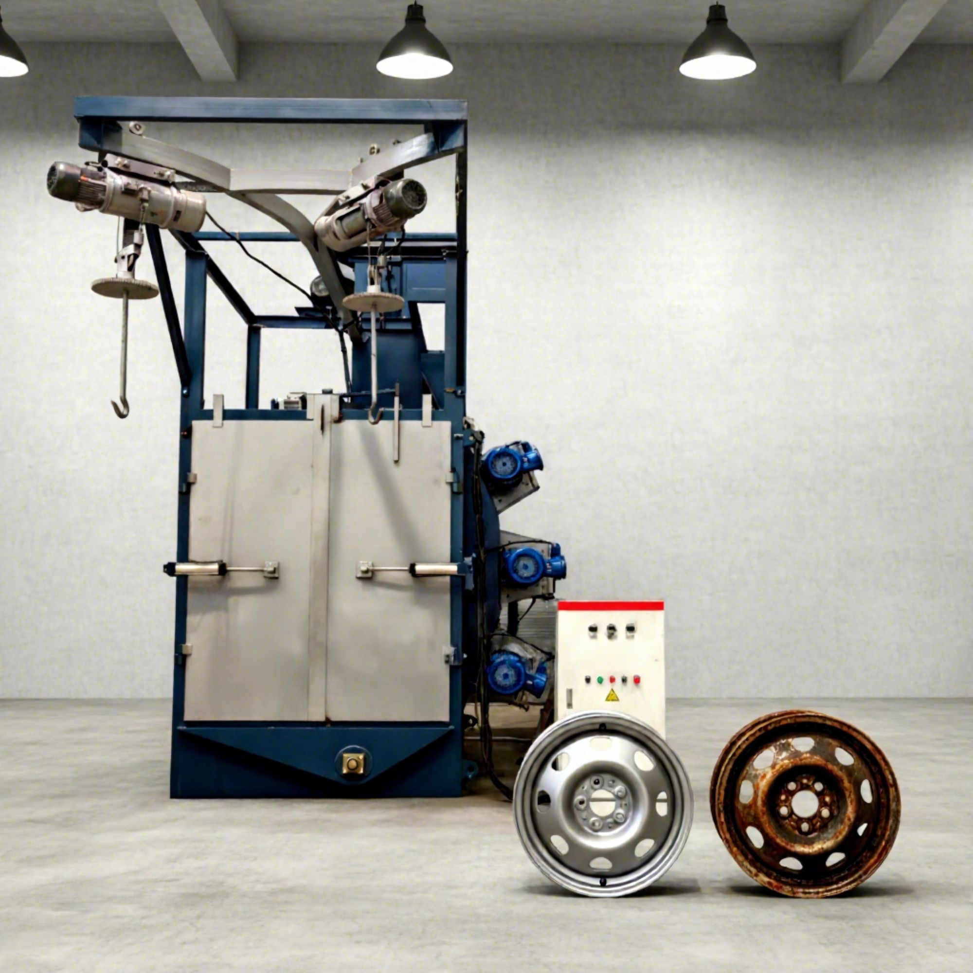 China Hook Type Shot Blasting Machine Supplier Offers Premium Cleaning Solutions